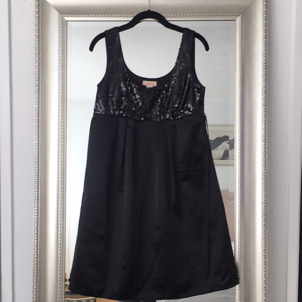 Candie’s Sequin Black Dress